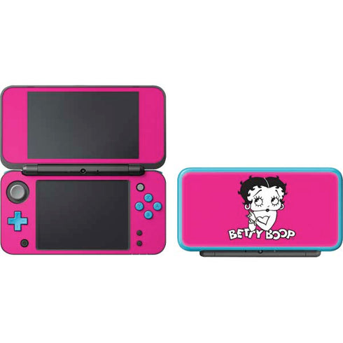 Betty Boop Pink Background Nintendo 2DS XL (2017) Skin